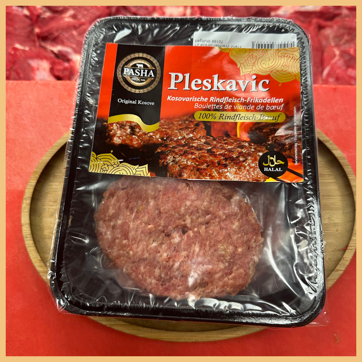 PLESKAVICA TË FRESKËTA KOSOVE Pasha Halal Food